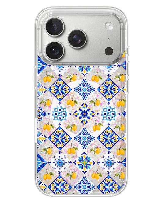 iPhone Glitter Case - Majolica Tuscany