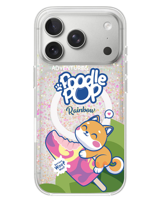 iPhone Glitter Case - Poodle Pop