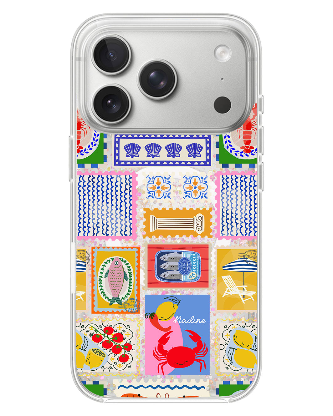 iPhone Glitter Case - Seaside Opulence 1.0