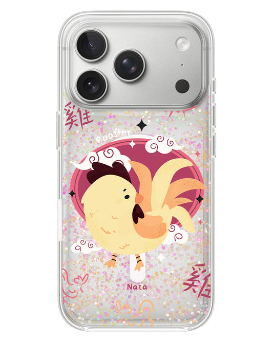 iPhone Glitter Case - Shio Rooster
