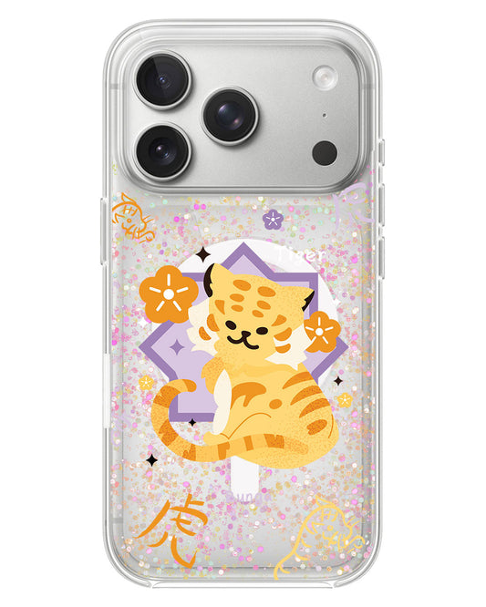 iPhone Glitter Case - Shio Tiger