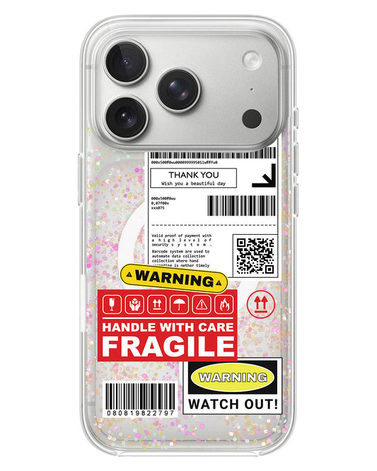 iPhone Glitter Case - Shipping Label