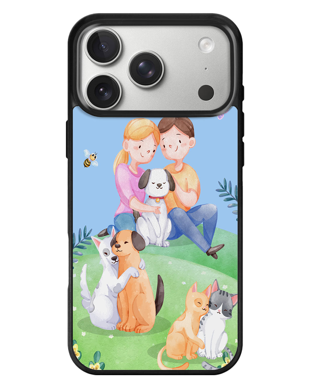 iPhone Standee Grip Case - Adorable Animals