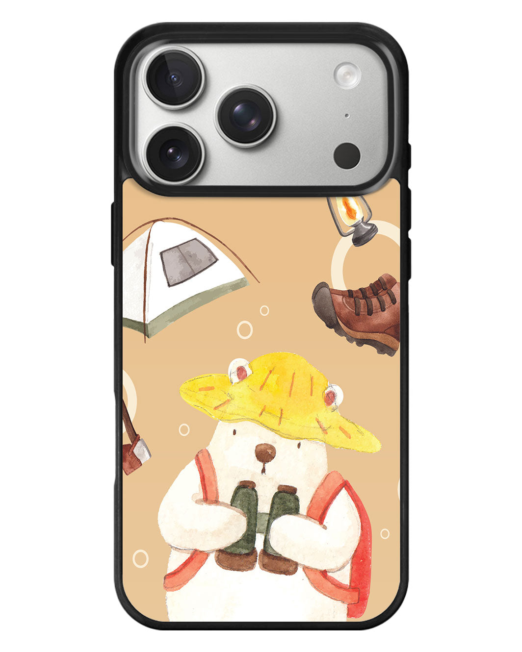iPhone Standee Grip Case - Adventure of Bear