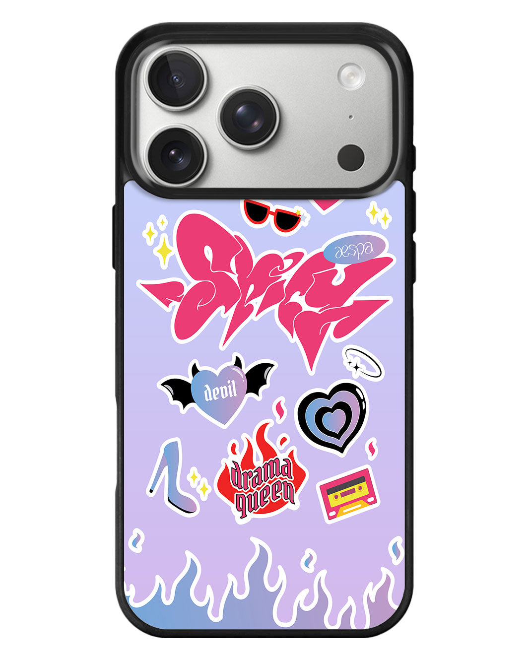 iPhone Standee Grip Case - Aespa Spicy