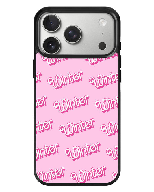 iPhone Standee Grip Case - Barbie Monogram