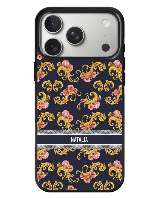 iPhone Standee Grip Case - Baroque Rose