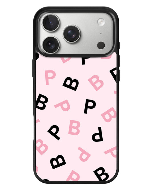 iPhone Standee Grip Case - Blackpink Monogram