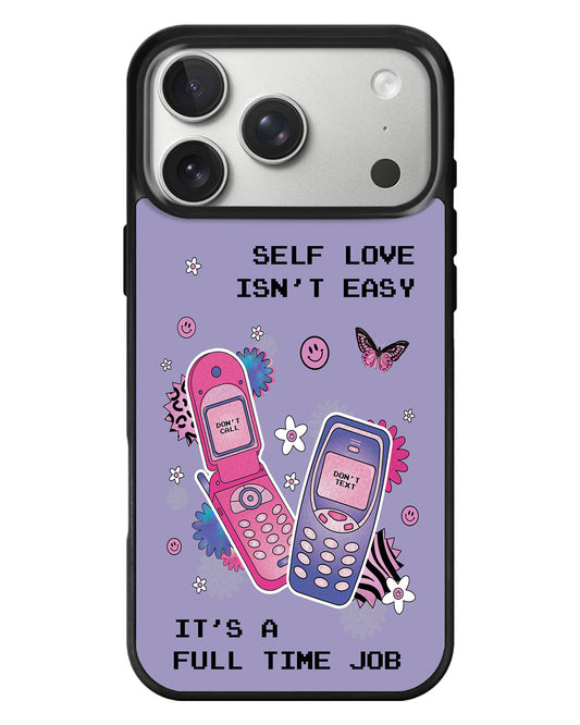 iPhone Standee Grip Case - Busy Love Myself