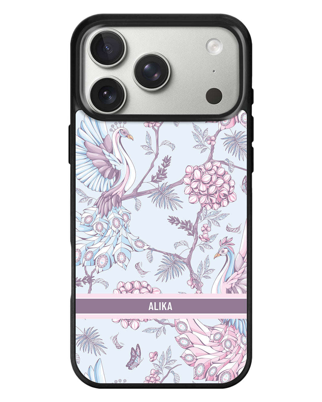 iPhone Standee Grip Case - Peacock 2.0 Blue