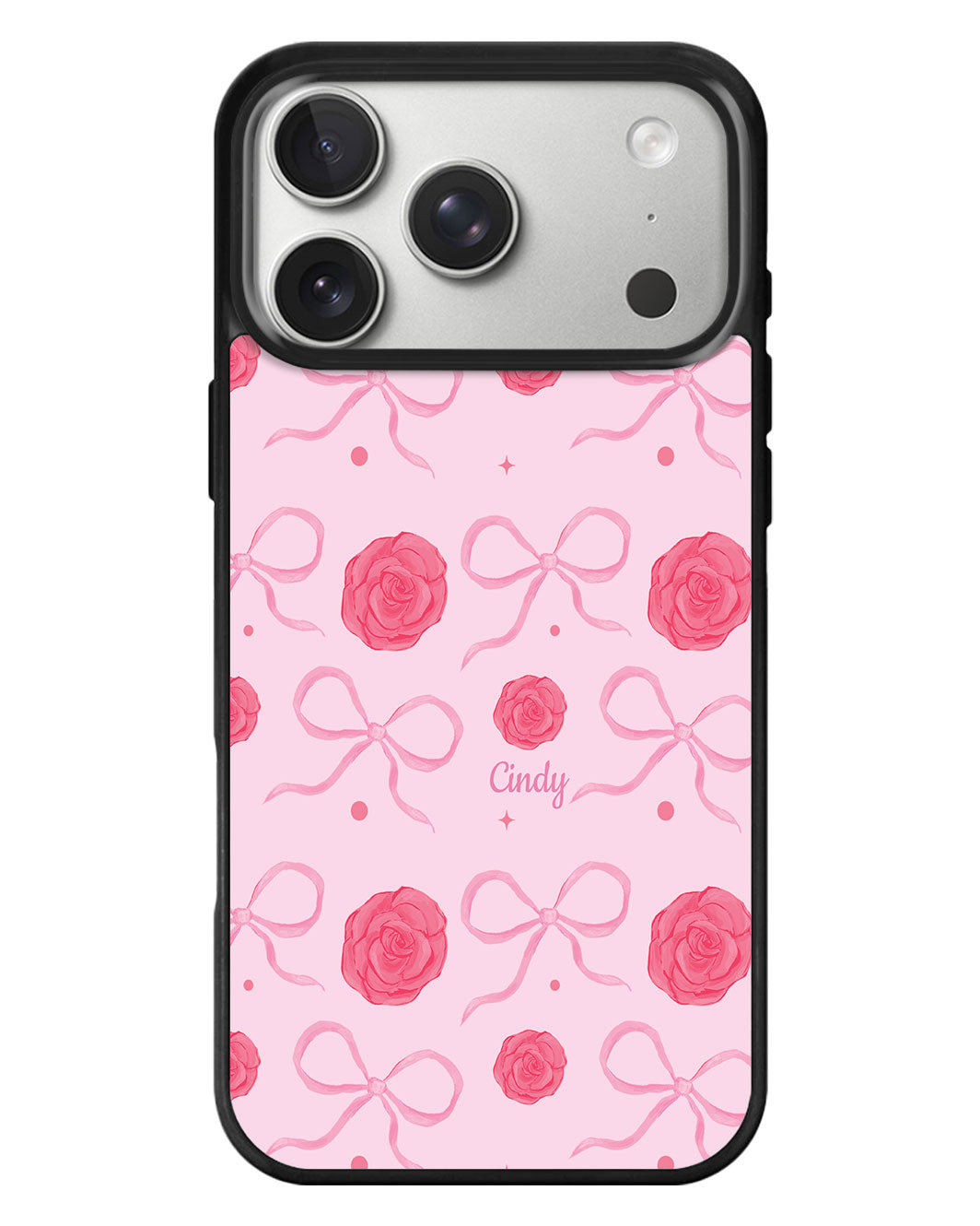 iPhone Standee Grip Case - Coquette Rose