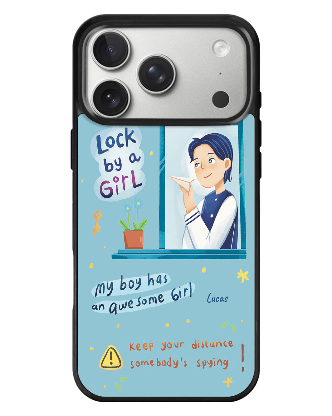 iPhone Standee Grip Case - Crush Boy (Couple Case)