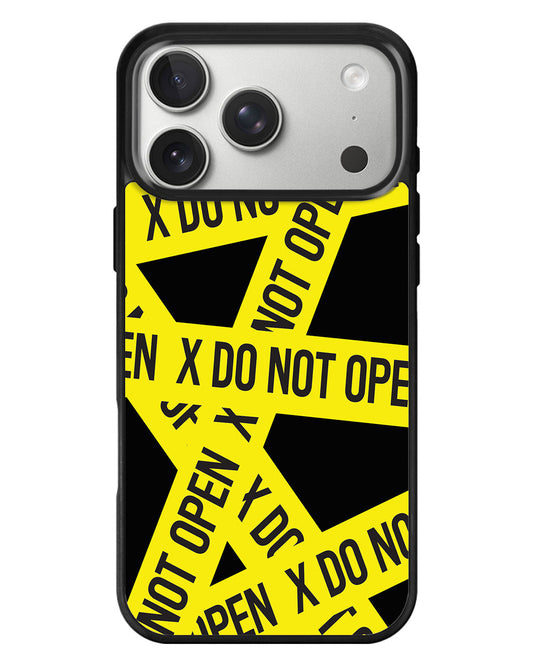 iPhone Standee Grip Case - Do Not Open 2.0