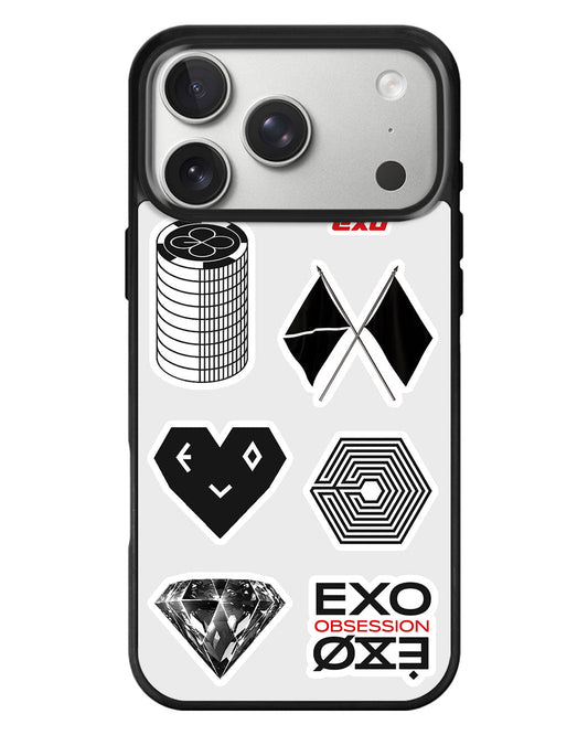 iPhone Standee Grip Case - EXO Sticker Pack