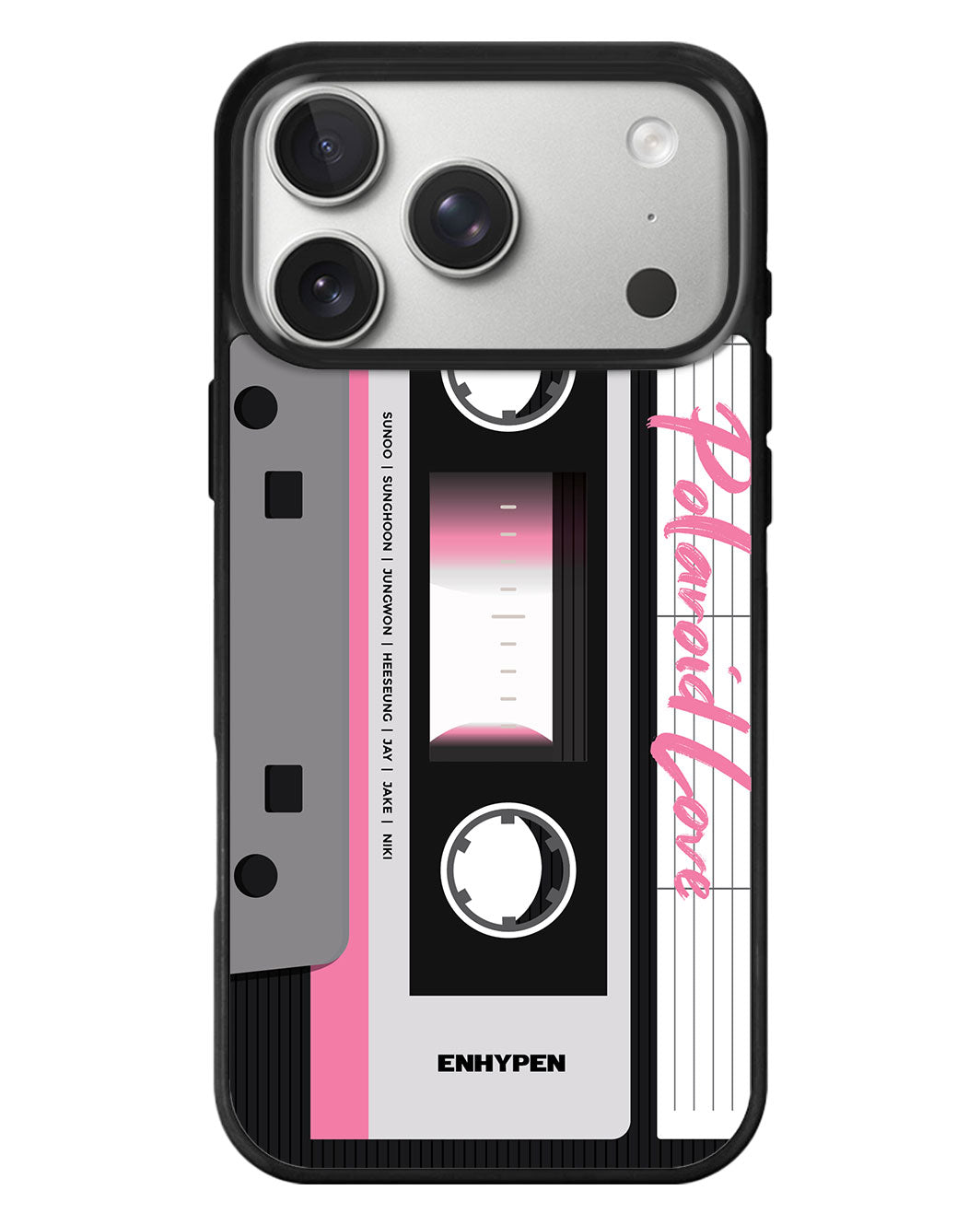 iPhone Standee Grip Case - Enhypen Cassette