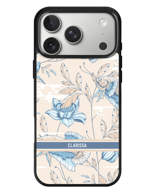 iPhone Standee Grip Case - Fish & Floral 4.0