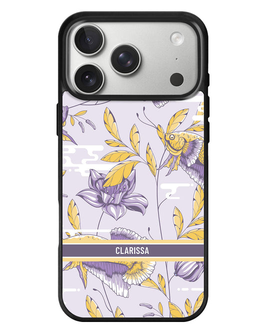 iPhone Standee Grip Case - Fish & Floral 5.0