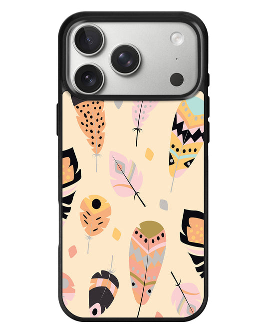 iPhone Standee Grip Case - Feathers