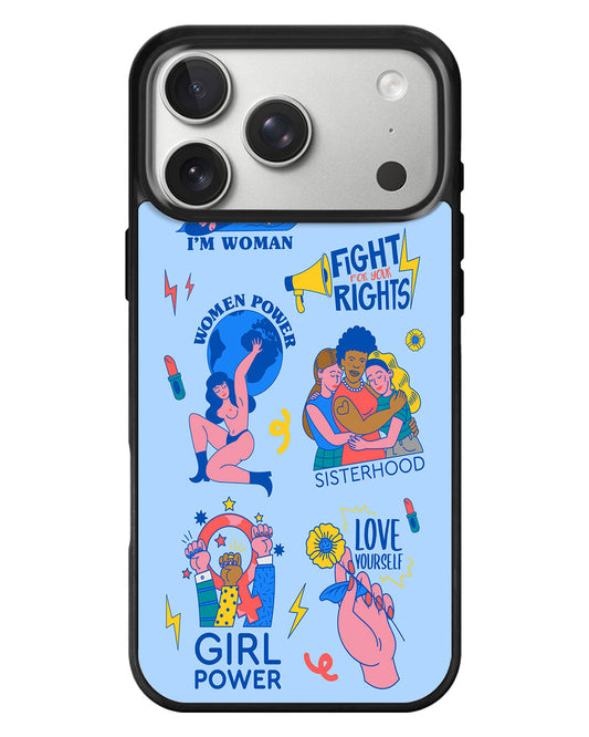 iPhone Standee Grip Case - Girl Power 2.0