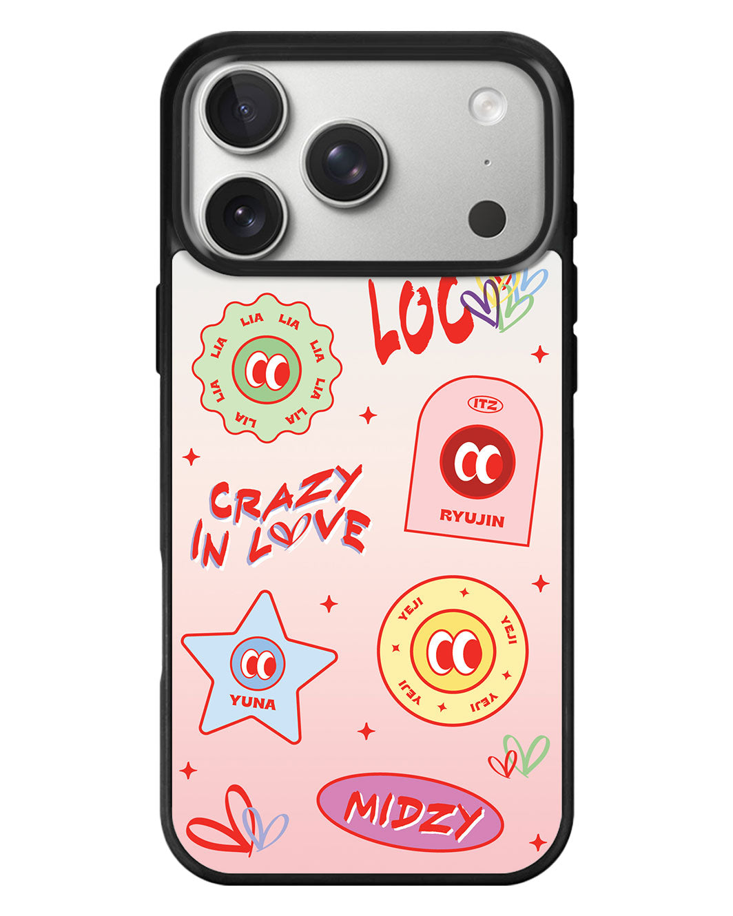 iPhone Standee Grip Case - ITZY Sticker Pack