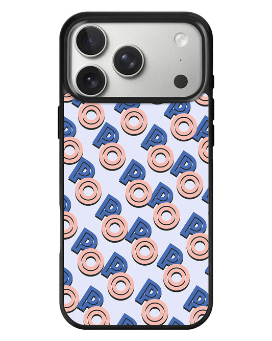 iPhone Standee Grip Case - Initial Monogram 1.0