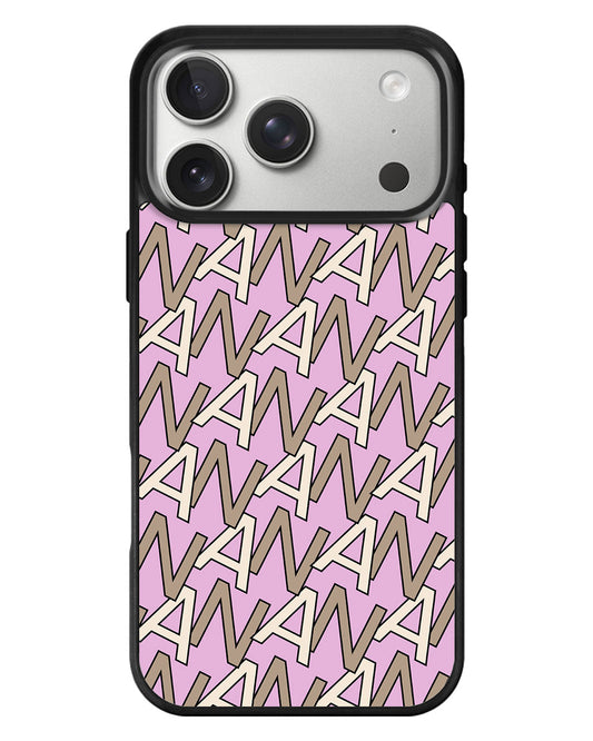 iPhone Standee Grip Case - Initial Monogram 4.0
