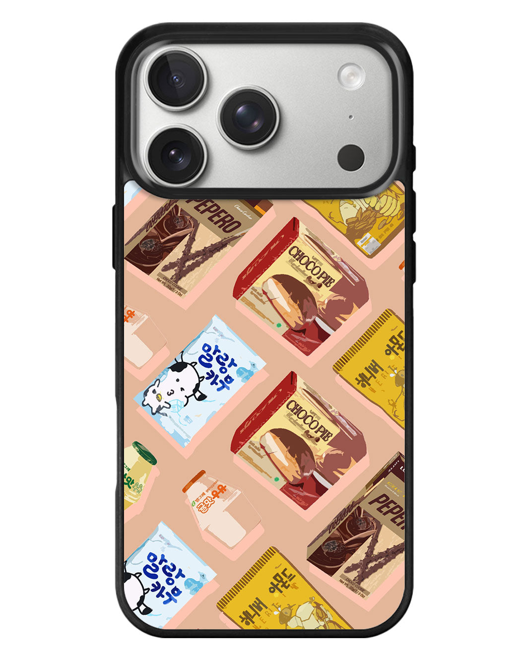 iPhone Standee Grip Case - Korean Snack