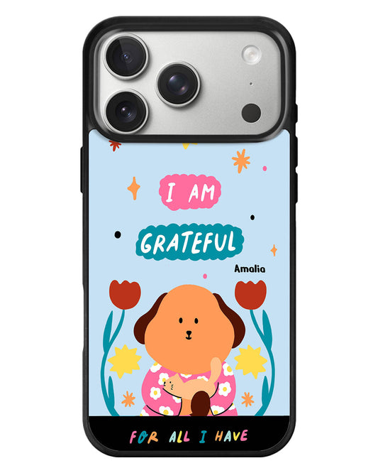iPhone Standee Grip Case - Kiku And The Cat