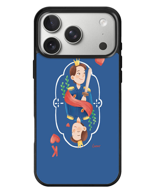 iPhone Standee Grip Case - King (Couple Case)