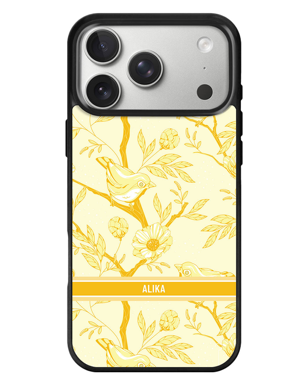 iPhone Standee Grip Case - Lovebird Monochrome 2.0