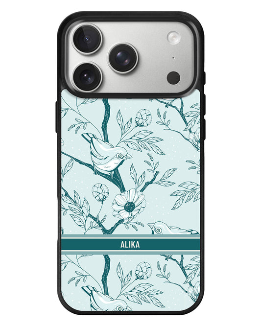 iPhone Standee Grip Case - Lovebird Monochrome 6.0