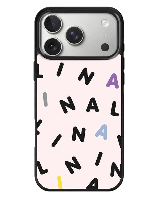 iPhone Standee Grip Case - Monogram 2.0 Black