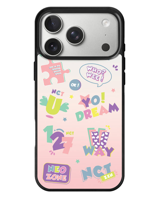 iPhone Standee Grip Case - NCT Sticker Pack