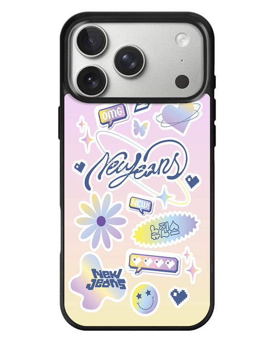 iPhone Standee Grip Case - New Jeans OMG 2.0
