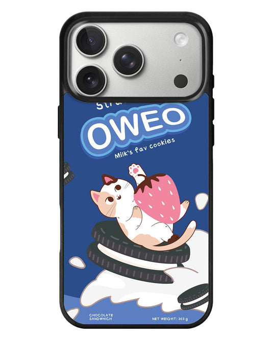 iPhone Standee Grip Case - Oweo Cat