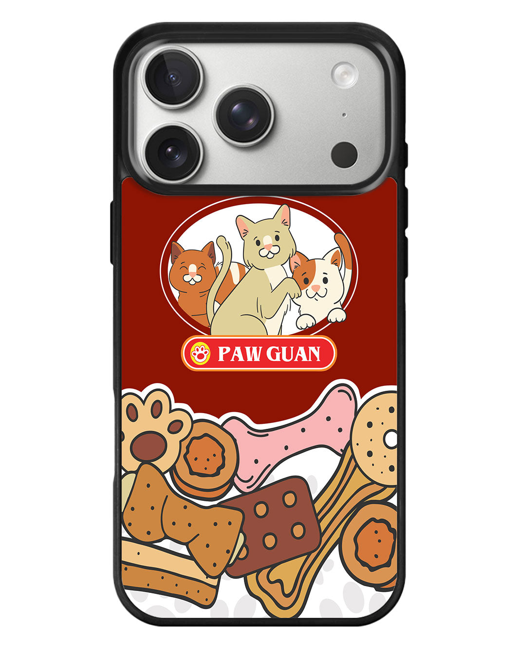 iPhone Standee Grip Case - Pawguan Cat