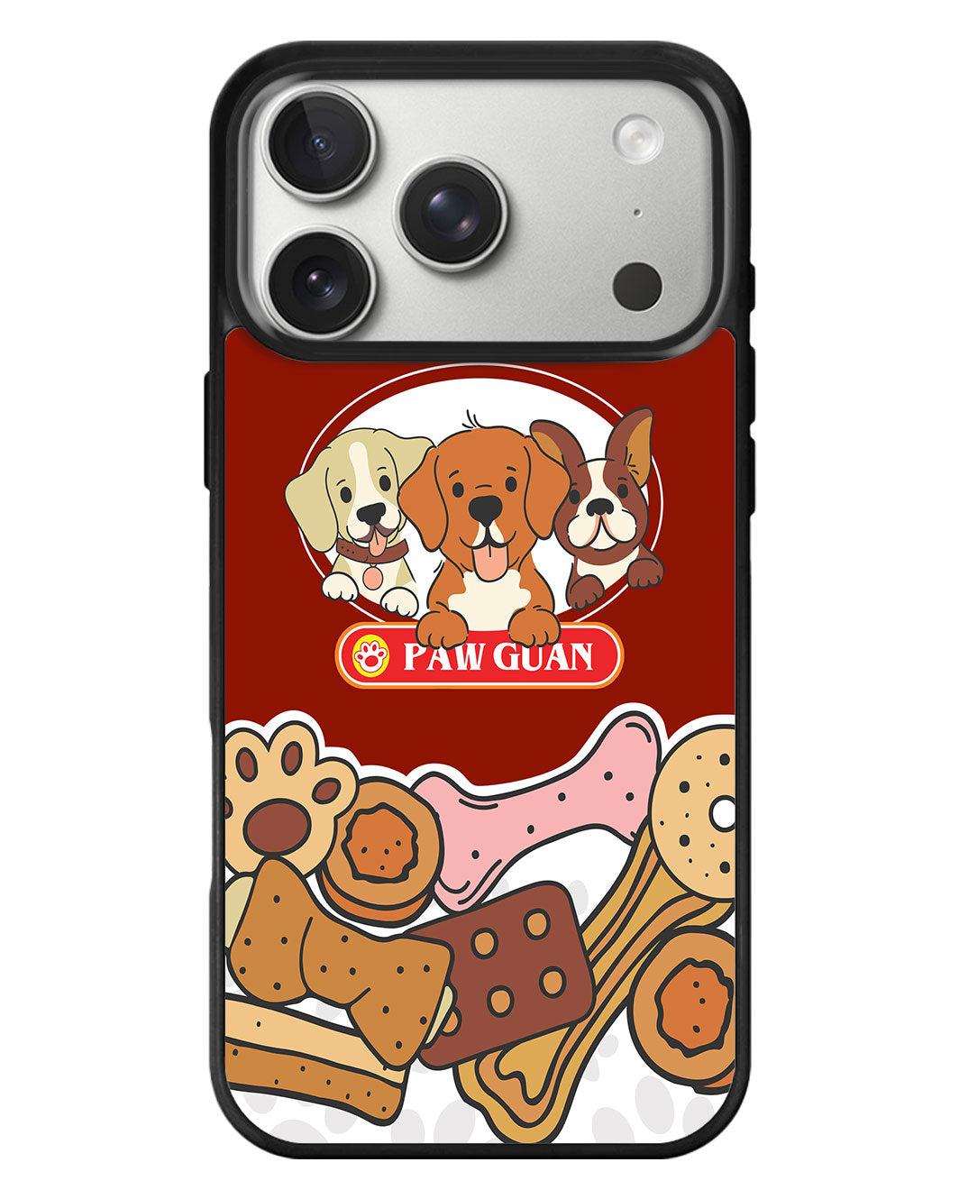 iPhone Standee Grip Case - Pawguan Dog
