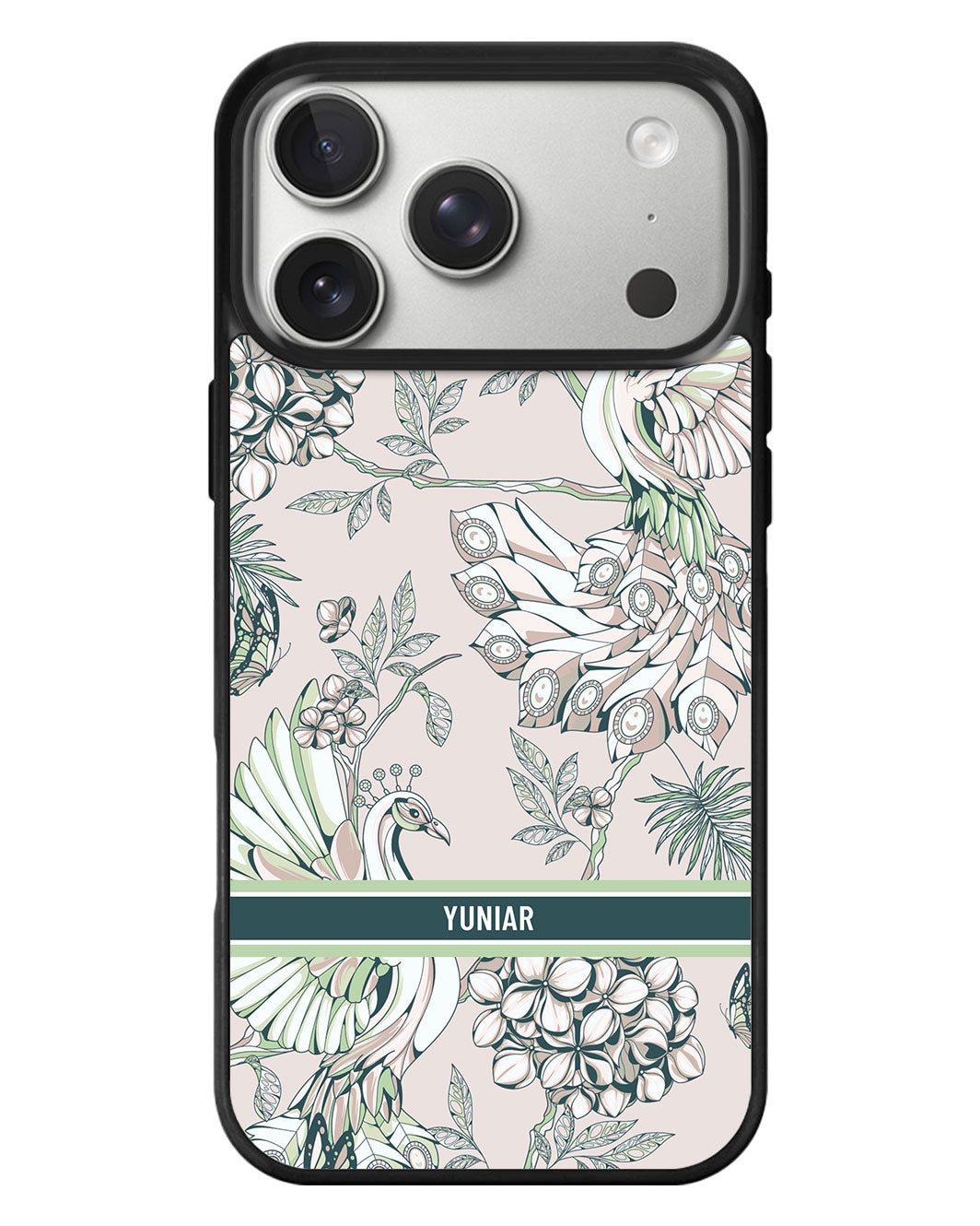 iPhone Standee Grip Case - Peacock 4.0