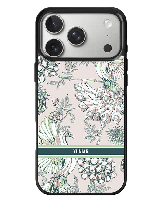 iPhone Standee Grip Case - Peacock 4.0