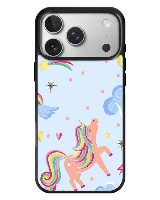 iPhone Standee Grip Case - Pegasus in Fairytale