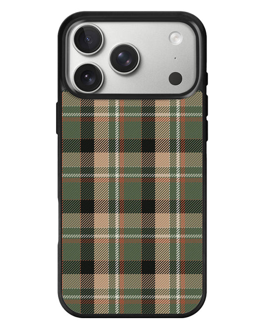 iPhone Standee Grip Case - Peppermint Tartan