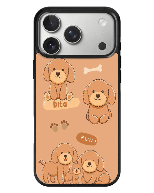 iPhone Standee Grip Case - Poodle Squad 4.0