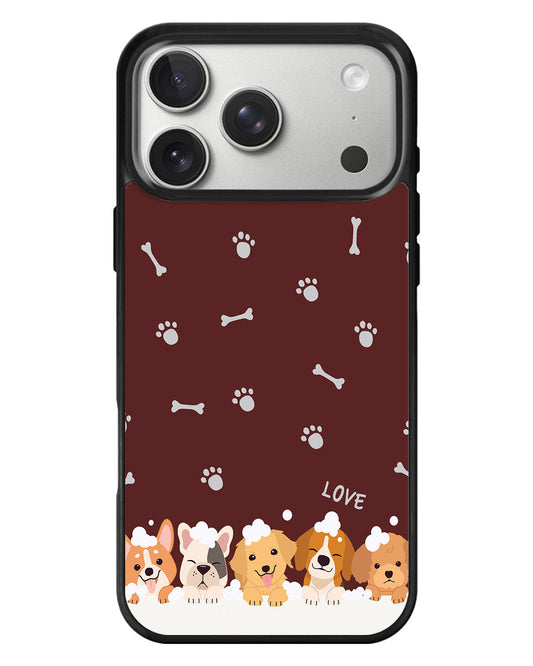 iPhone Standee Grip Case - Ruff Family 2.0