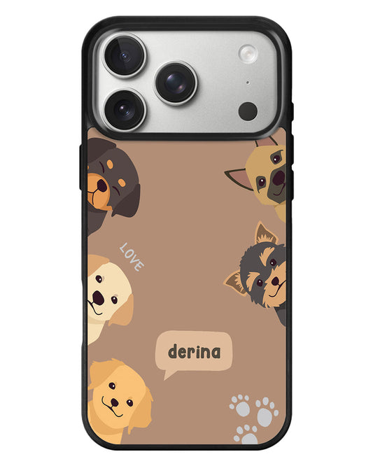 iPhone Standee Grip Case - Ruff Family 1.0