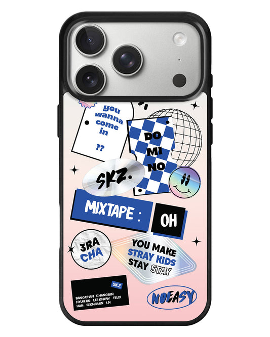 iPhone Standee Grip Case - Stray Kids Sticker Pack