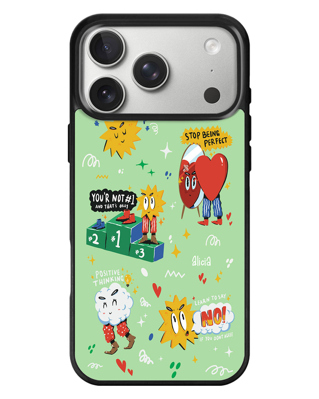 iPhone Standee Grip Case - Selfless Love 2.0