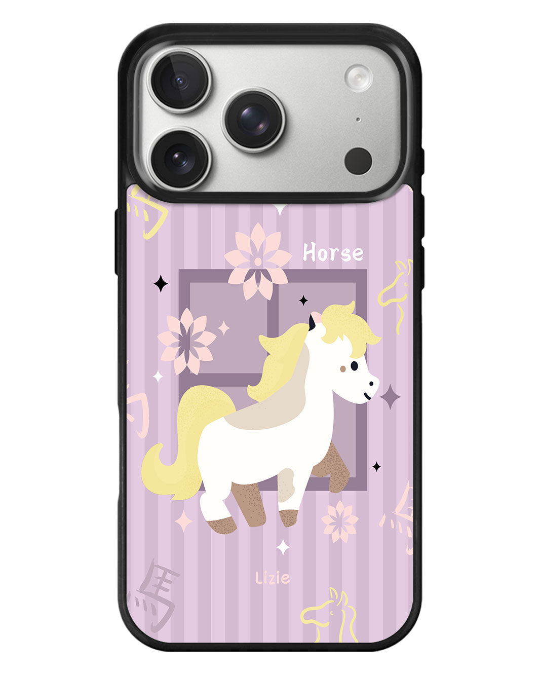 iPhone Standee Grip Case - Horse (Chinese Zodiac / Shio)