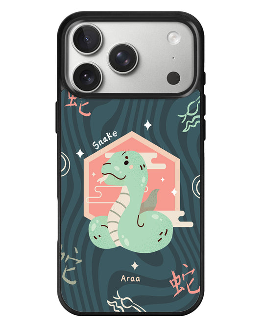 iPhone Standee Grip Case - Snake (Chinese Zodiac / Shio)