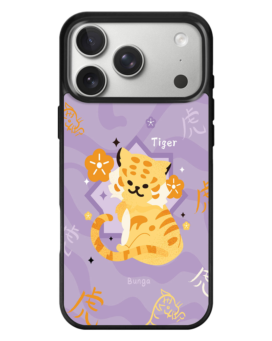 iPhone Standee Grip Case - Tiger (Chinese Zodiac / Shio)