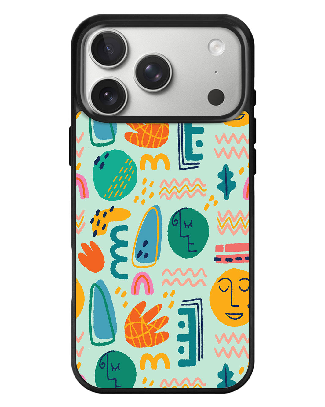 iPhone Standee Grip Case - Silent Art